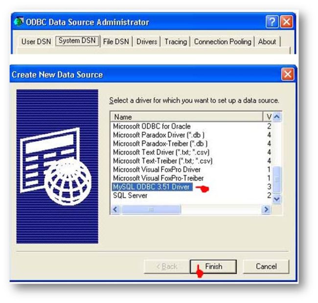 Mysql odbc driver installation